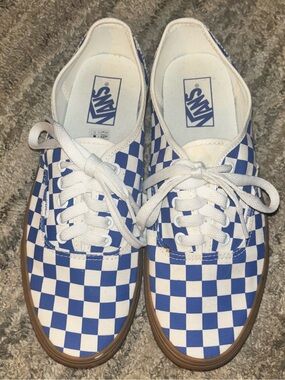 Vans Checkerboard Lace-Up Sneakers